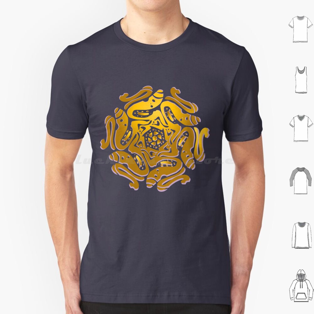 Pilates Yin Yoga - Yatıştırıcı Mandala Tasarım T Shirt Erkek