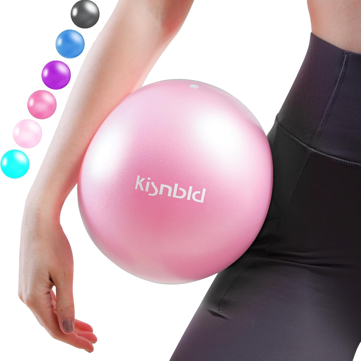 Pilates Yoga Workout At Home - Küçük Egzersiz Topu, 9 İnç Mini
