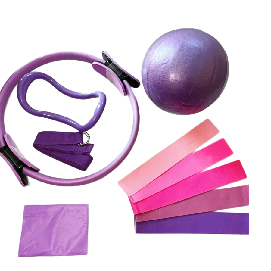 Pilates Yoga Logo - Özelleştirilmiş LOGO 5 Parçalı Ev Spor