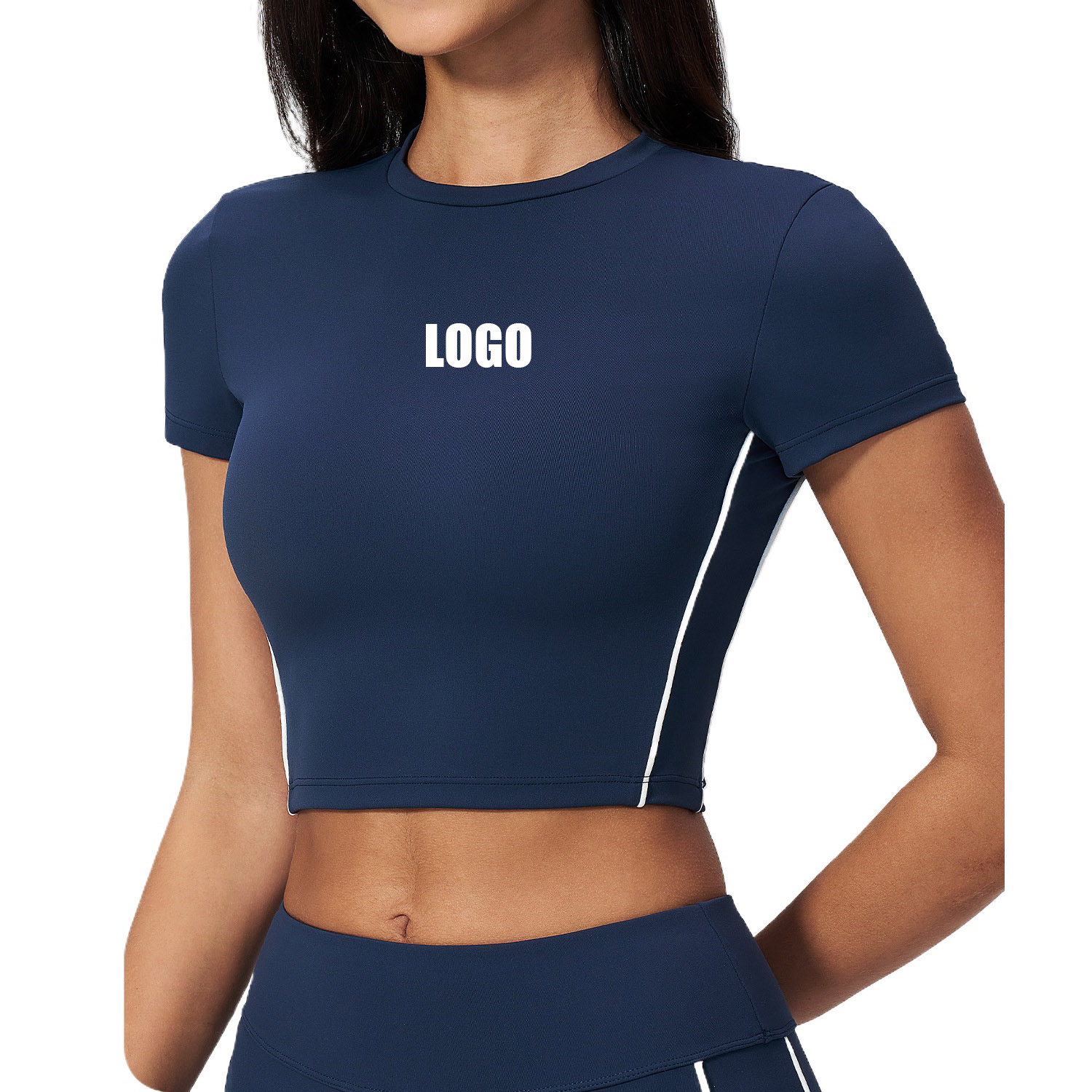 Pilates Yoga Logo - Özel LOGO baskılı kadın yazlık Pilates