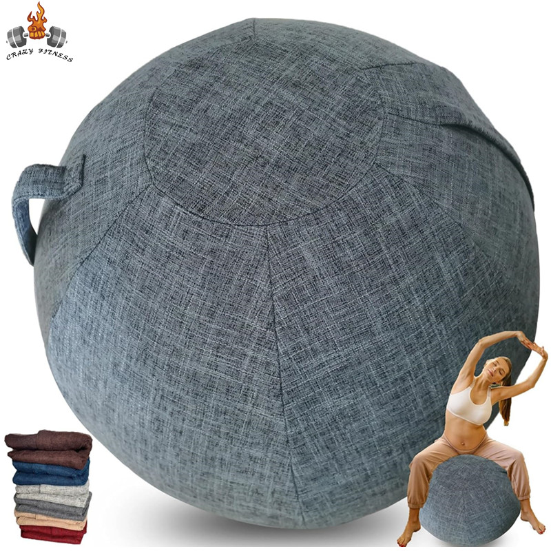 Pilates Yoga Ball Workout - 55/65/75cm Yoga topu koruyucu kapak spor