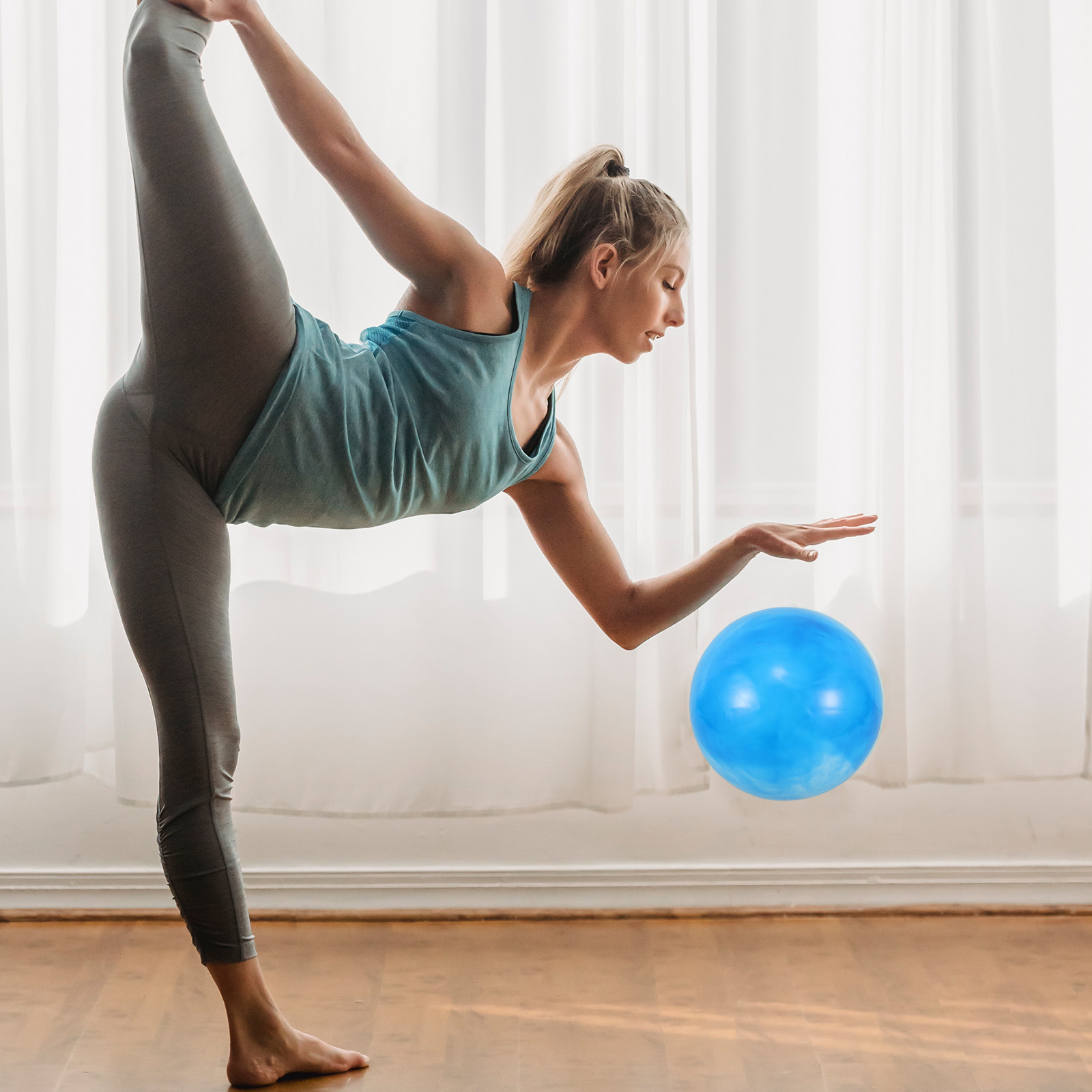 25 Cm Renkli Suluboya Tasarıml - Pilates Yoga Ball Workout incelemesi ve fiyatı